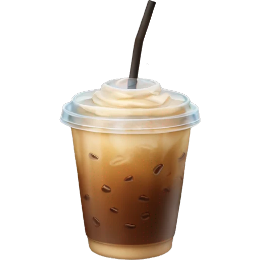 iced coffee emoji