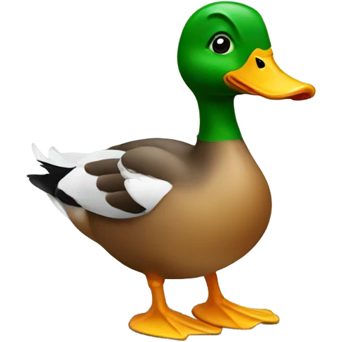 Duck steps  emoji