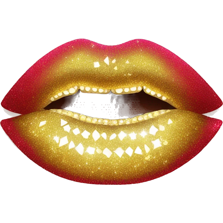 Glittering Lip Jewel emoji