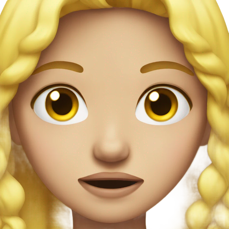 Girl cry emoji