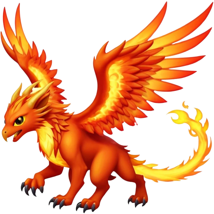 Elemental magical Pokémon-Fakémon-creature emoji