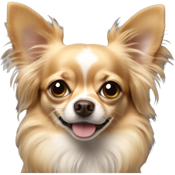 longhaired chihuahua emoji