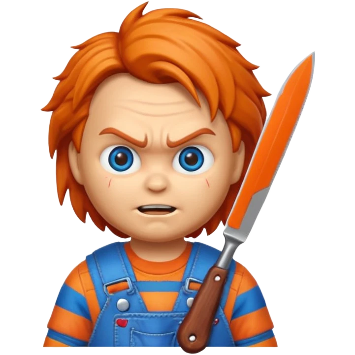 Un emojin de chuky emoji