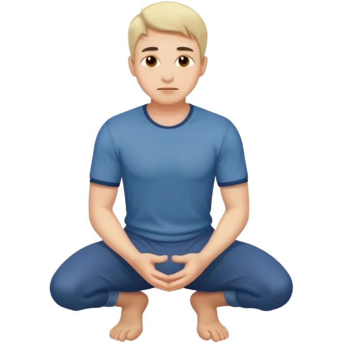 a man who bend the knee emoji