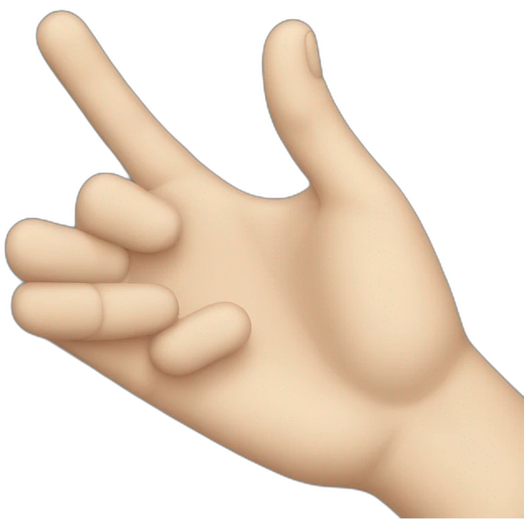 Edward cisor hands emoji