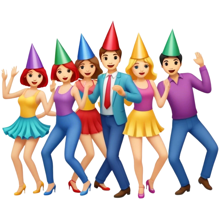 vacation and dancing  emoji