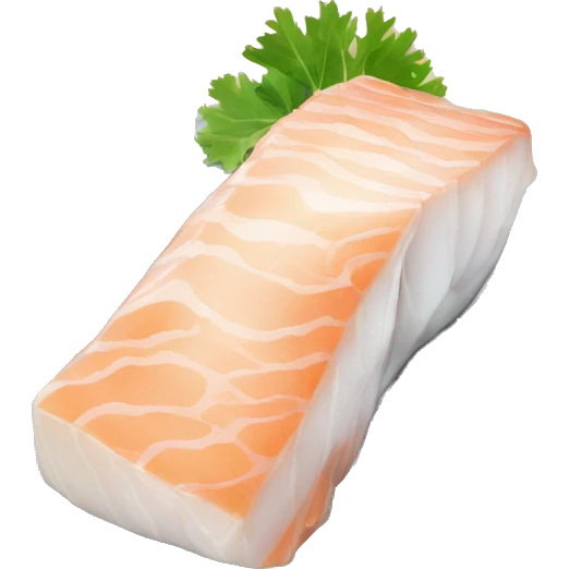 Pacific cod fillet with silver skin steak emoji