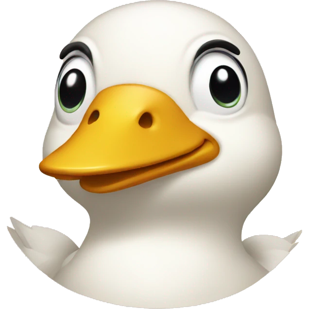 pato con cara de sopresa emoji