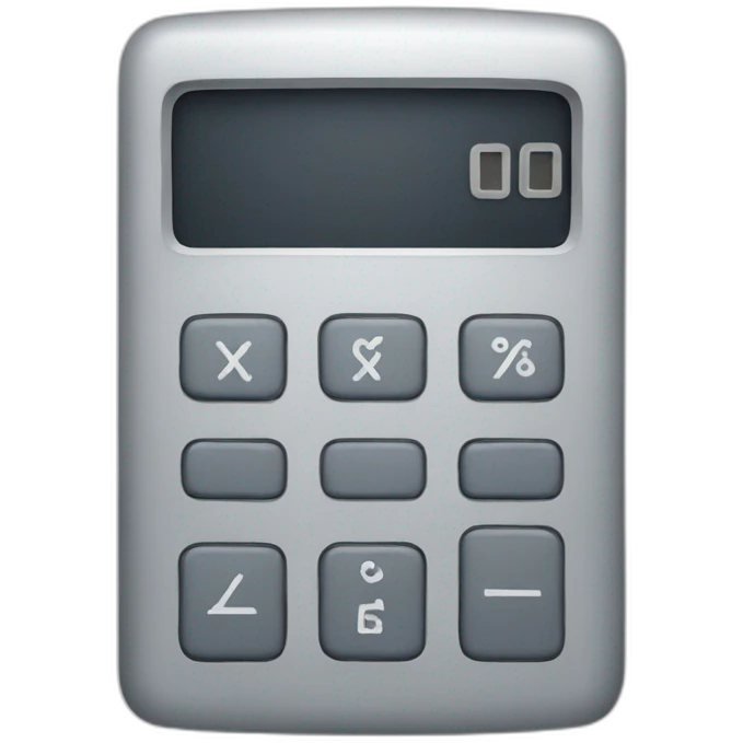 calculator emoji