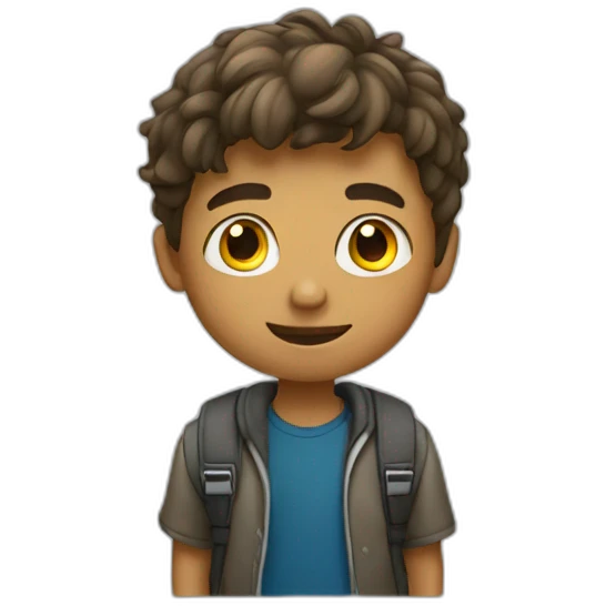 student-kid-man emoji