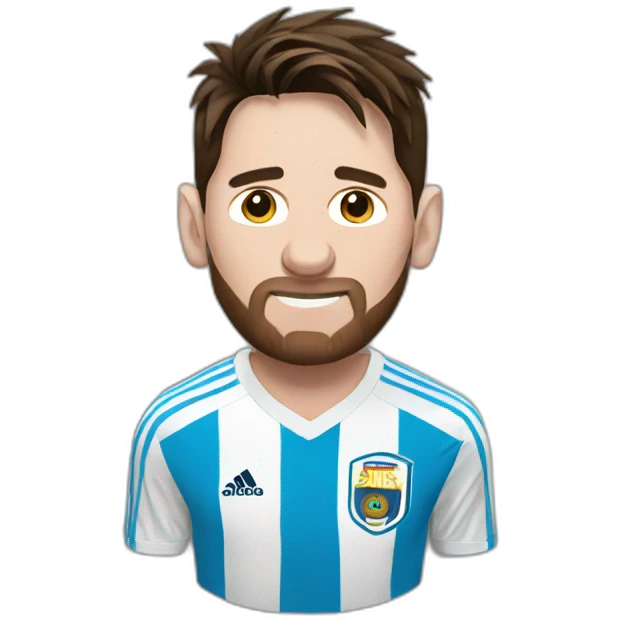 Messi worldcup emoji