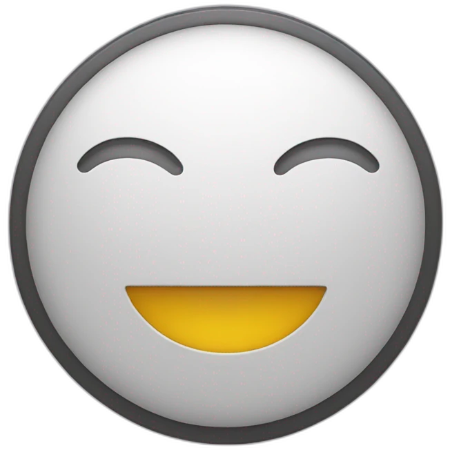 voicemail icon with smiley face emoji