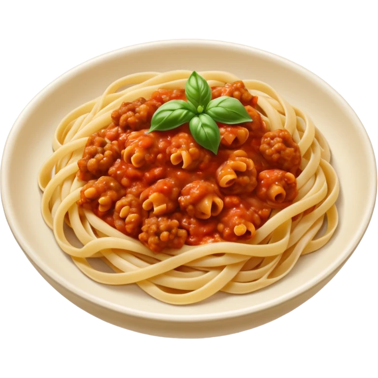 pasta bolognese emoji