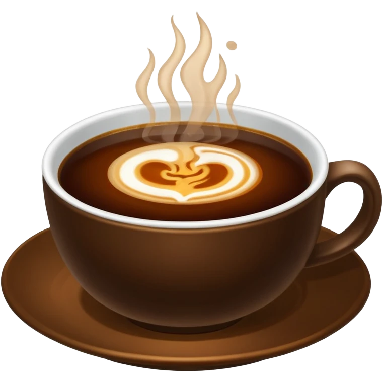 Broth, coffee. emoji