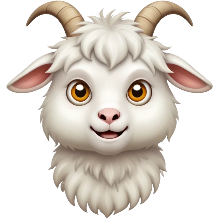 Scared goat emoji emoji