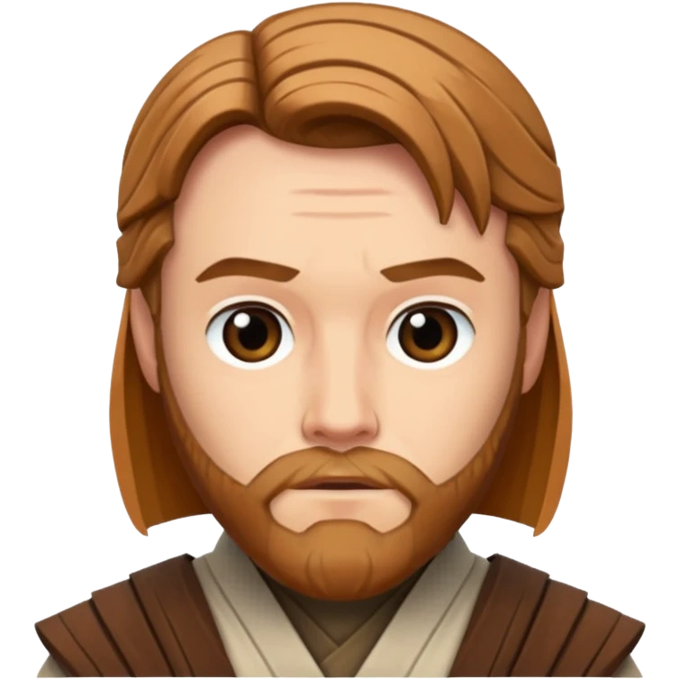 Cute style general kenobi emoji