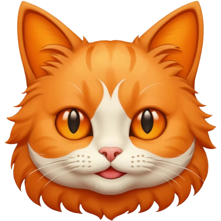 Cat smirking emoji