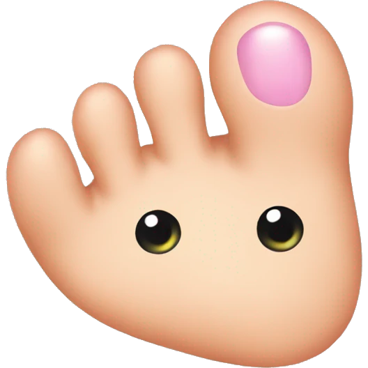 toe emoji