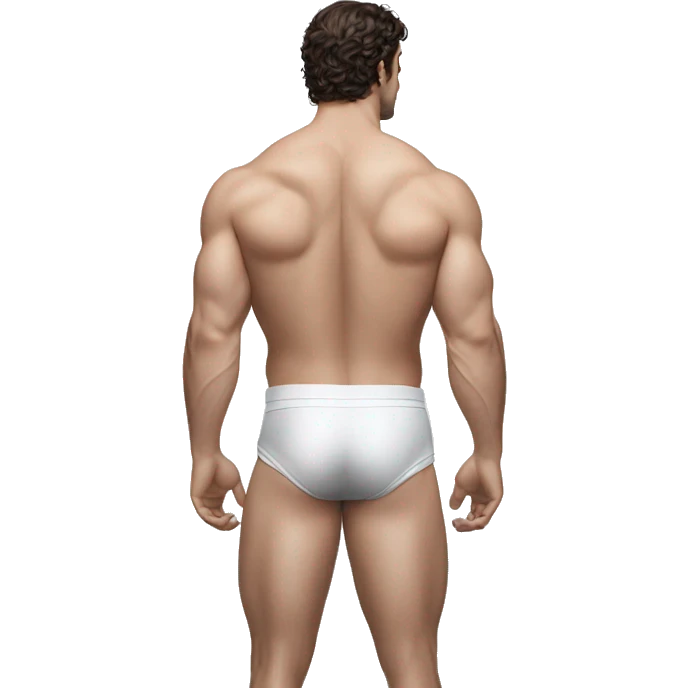 Henry cavill in a jock, backwards view emoji