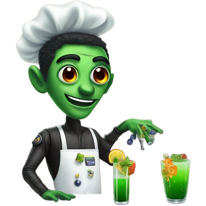 martian barman emoji