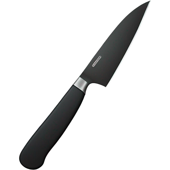 Black kitchen knife  emoji