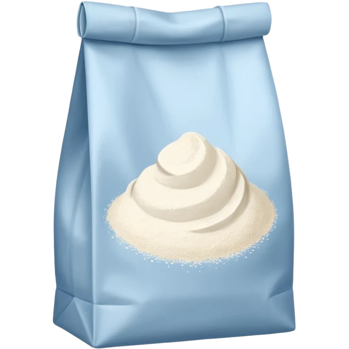 a bag of flour emoji