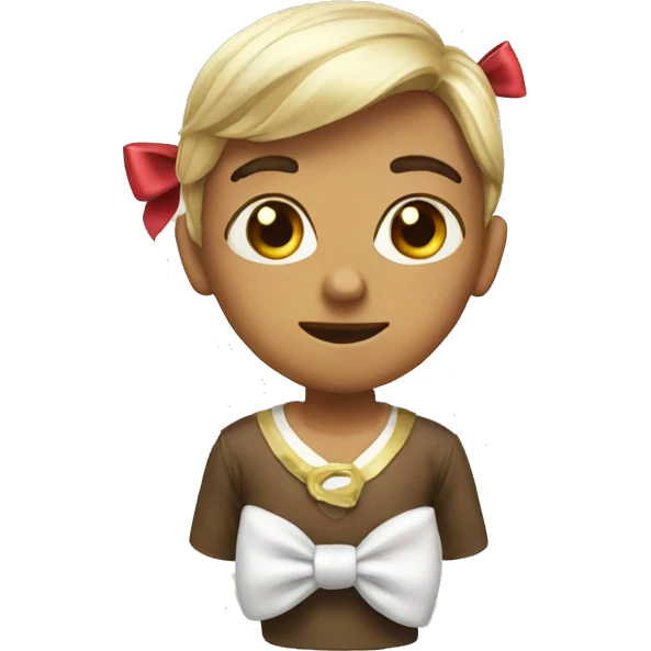 With bow emoji