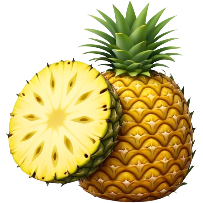 Slice of a pineapple  emoji