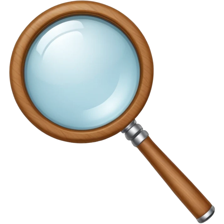 magnifying glass emoji