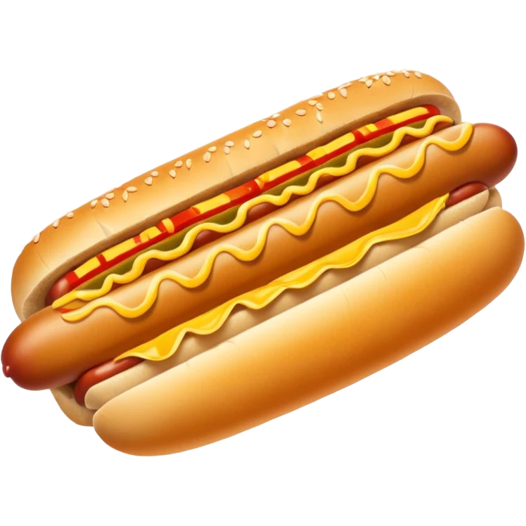 hot dog and french fries emoji