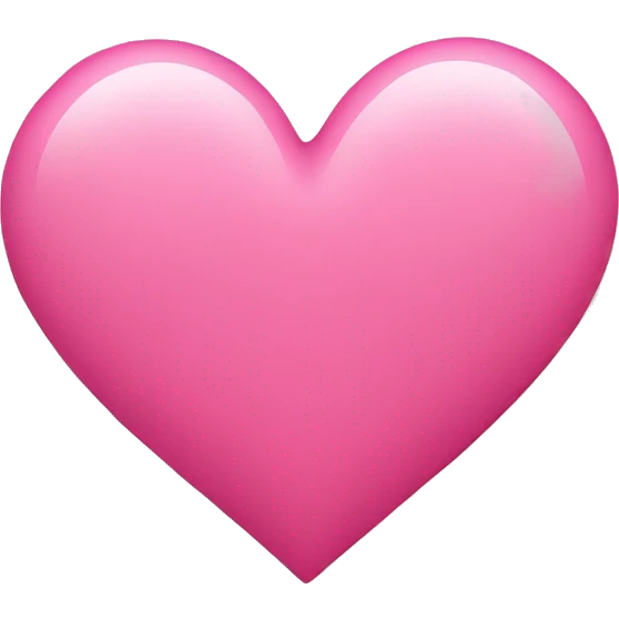 Pink heart emoji  emoji