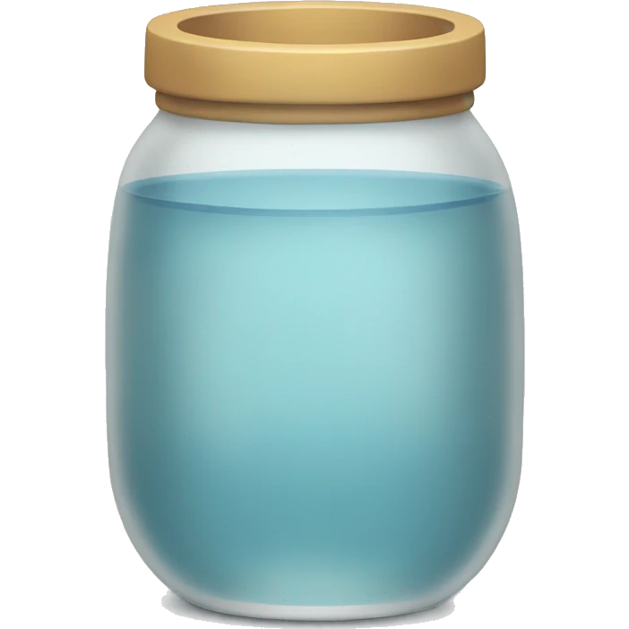 Vaso de agua  emoji