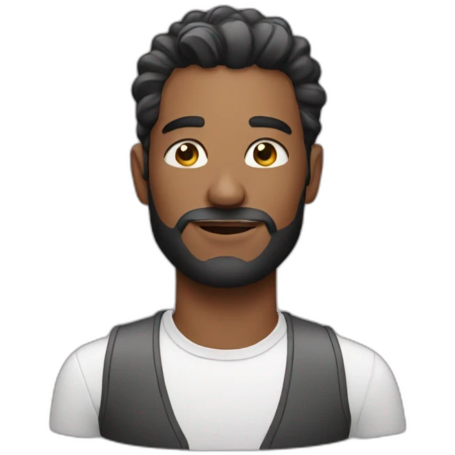 Man with perfume emoji