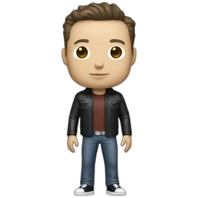 funko pop elon musk full body emoji