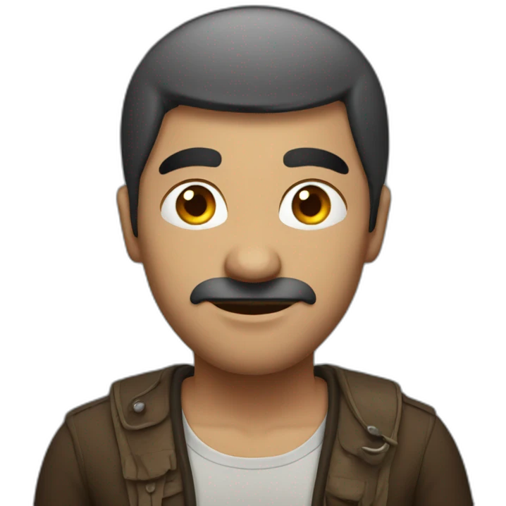 racist turkish guy emoji