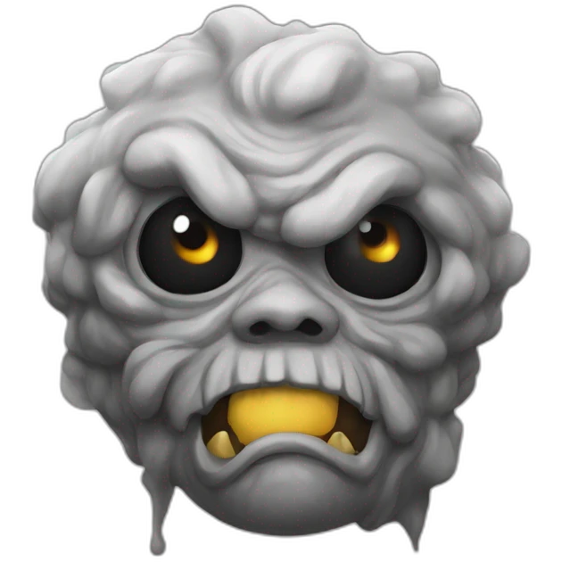 Monster ink emoji