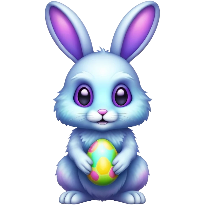 alien easter bunny  emoji