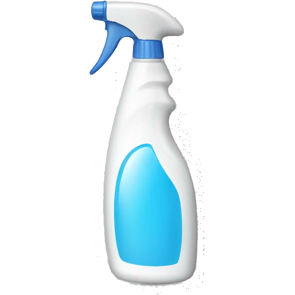 Cleaning spray bottle  emoji