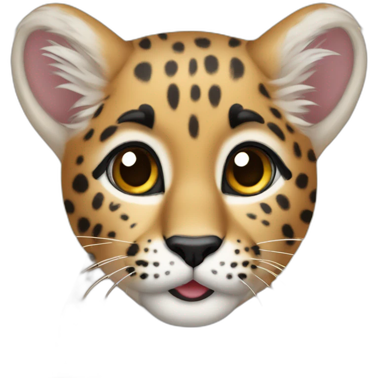 bebe guepard emoji