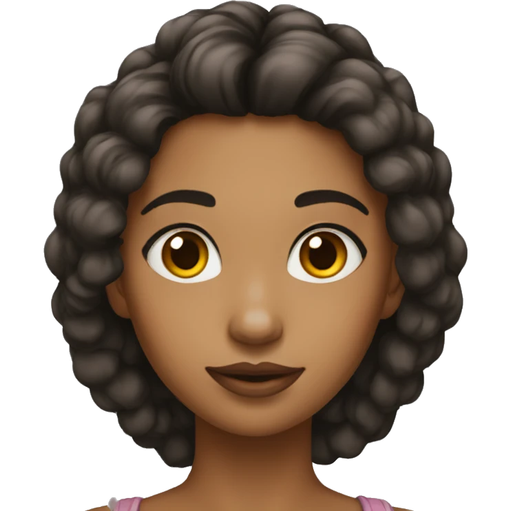 Fille quu se maquille  emoji