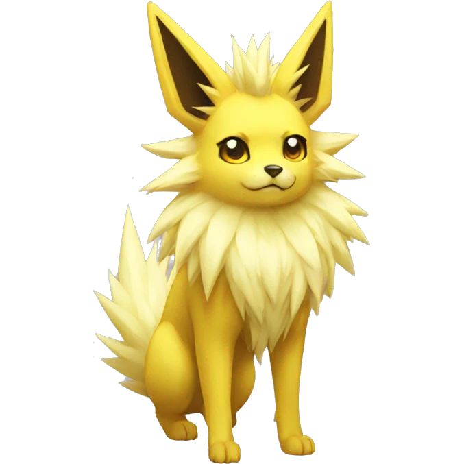 Jolteon full body emoji