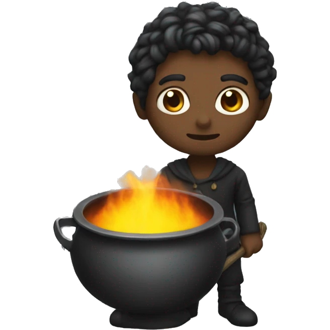 Me with a cauldron  emoji