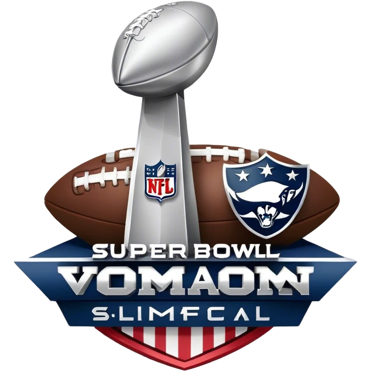 Super Bowl 59 logo emoji