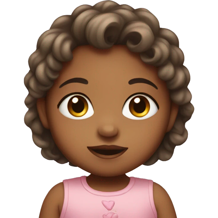 Baby girl  emoji