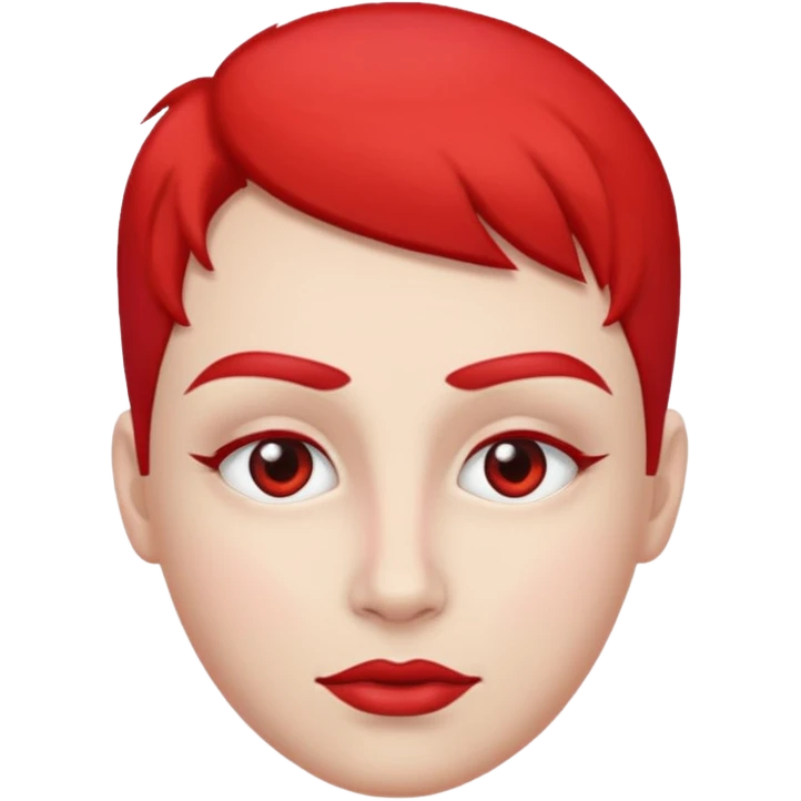 red-browed emoji