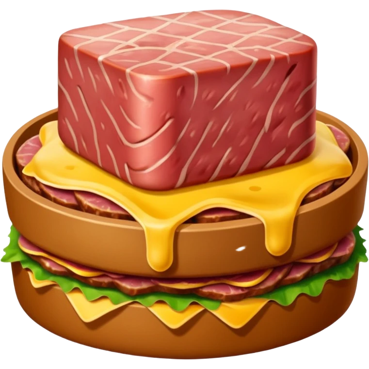 slop art spam meat art landscape  emoji