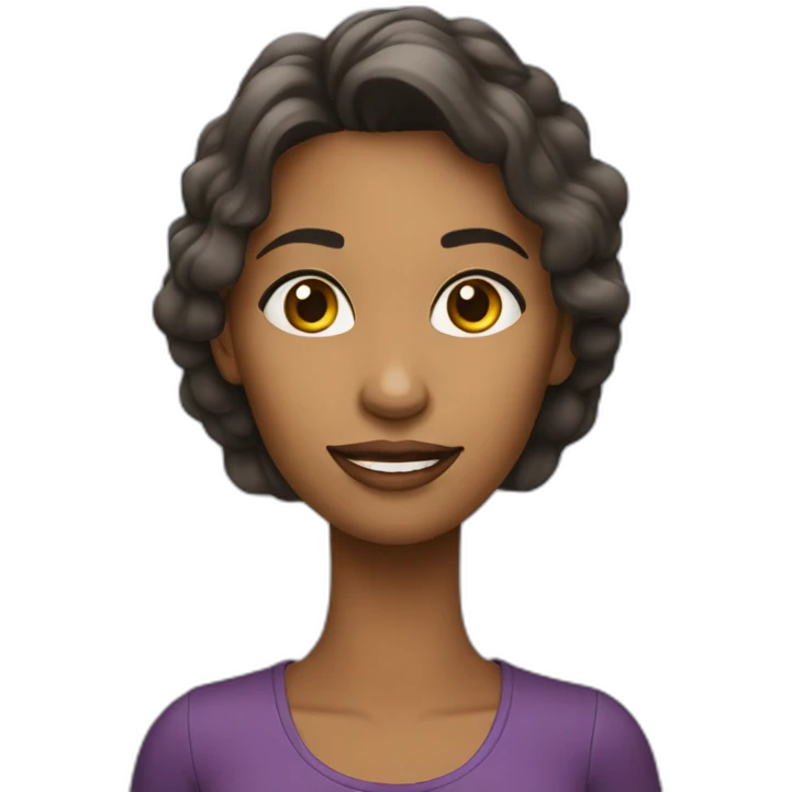 mulher jovem apresentadora emoji