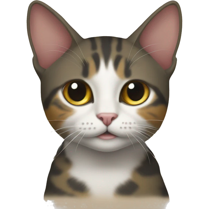 otizimli kedi emoji