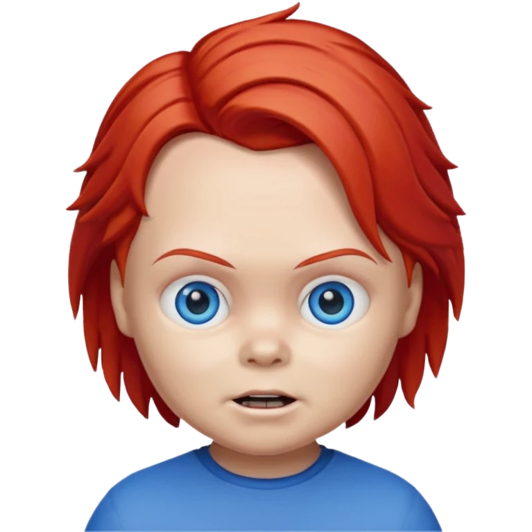 Un emojin de chuky emoji