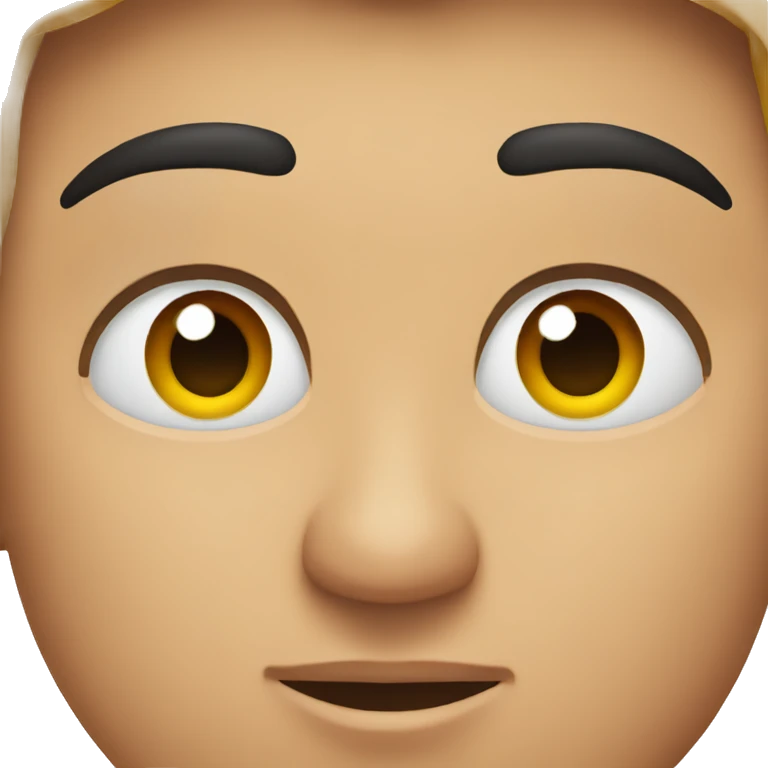 One eyebrow raised  emoji